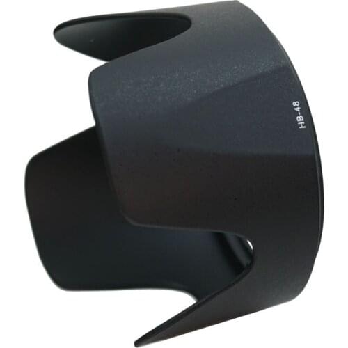 1pcs HB-48 Camera Bayonet petal Lens Hood Reversible suit for nik&n AF-S VR 70-200/2.8G ED VR II Lens SLR hood