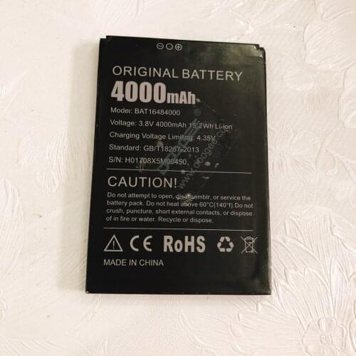 100% original new DOOGEE X5 MAX Battery Large Capacity 4000mAh Back up Battery Replacement For DOOGEE X5 MAX Pro Cellphone