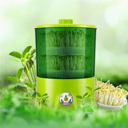 3Layer 220V Household Automatic Electric Bean Sprouts Machine Multifunctional Intelligent DIY Bean Sprouts Seeds Growing Machine