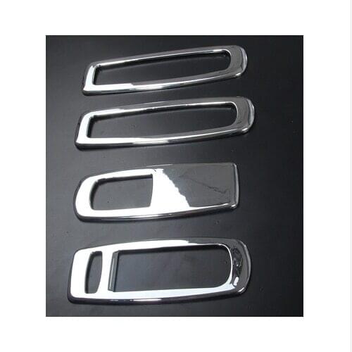 Car Accessories window interior armrest decoration Cover Chrome plated For Renault Koleos 2009 2010 2011 2012 2013 2014