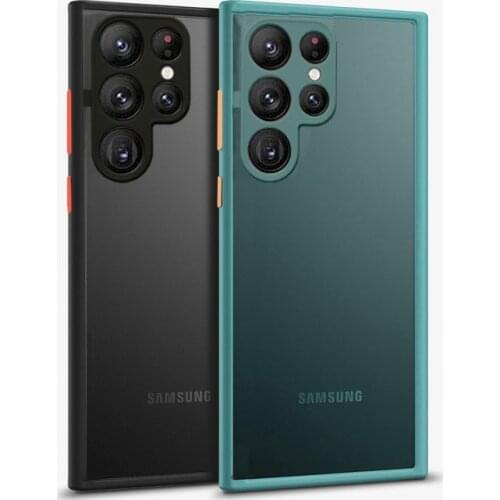 For Samsung Galaxy S21 S20 Ultra Plus 5G Cases For Funda Samsung Galaxy S21 S20 Plus S21Ultra Black Protective Phone Cases Cover