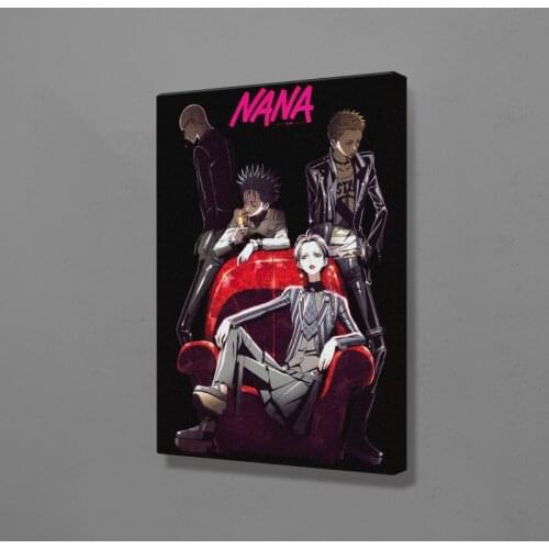 Home Decor Nana Canvas Painting Shinichi Obuo Yasushi Pictures Wall Art HD Prints Anime Role Modular Poster Unframed Living Room