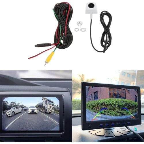 Waterproof Car Backup Camera HD Night for Monitor Driving Sedans IP68 IP69 Waterproof Car Backup Camera 0.1Lux