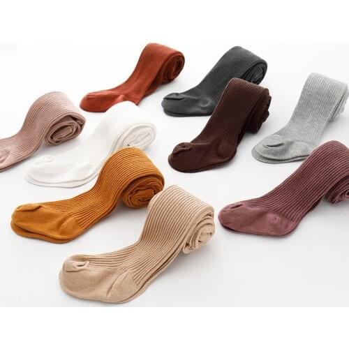 Newborn Baby Tights Autumn Winter Toddler Infant Kids Girls Tights Cotton Warm Pantyhose Kids Child Girl hosiery Baby Stockings
