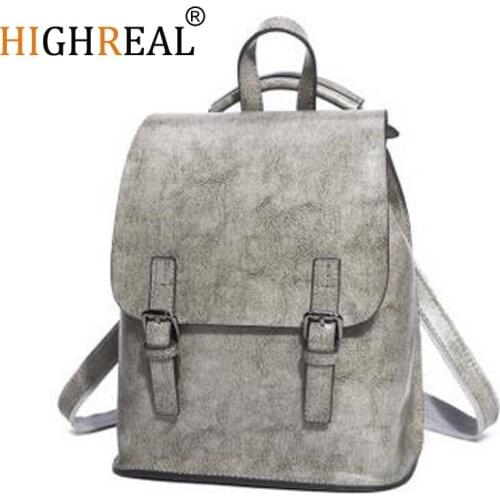 Fashion Genuine Leather Women Backpack Hot High Quality Brand Women School Bag Girl Travel Bags Backpack Travel Bags J157