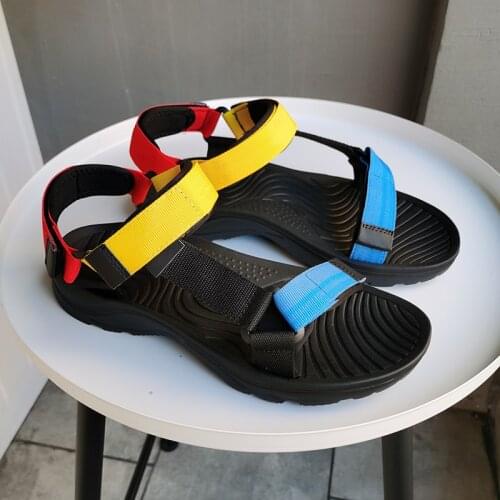 2021 Cheap Big Size 46 Mens Summer Sandals Lightweight Outdoor Men Flip Flops Flat Non-Slip Casual Sandals Men босоножки летние