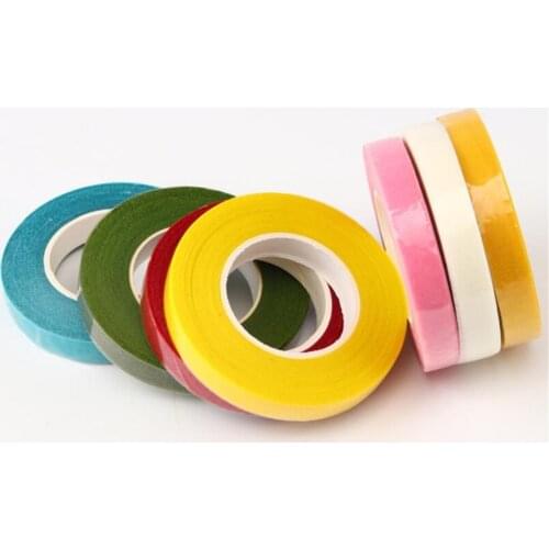 New 100pcs/lot 30 Yard Green Floral Stem Tape Stationery Tape DIY Decorative Masking Tape Resealable Stretchy Tape