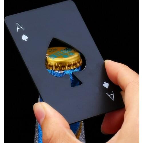 Beer Wine Drink Opener Manual Can Opener Stainless Steel Card Bottle Openers Drinks Bar Accessories Metal Kitchen Tools Gadgets