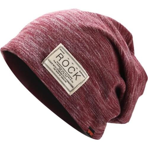 2021 Cotton the letter Thicken knitted hat winter warm hat Skullies cap beanie hat for Men and Women 17