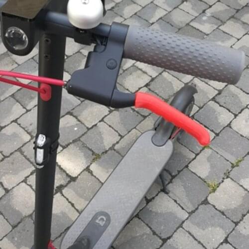 Handle Grips for Xiaomi Mijia M365 Electric Scooter Skateboard Brake Handle Bar Grips Fixed Gear Silicone Protective Case Cover