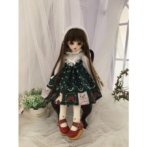 Blyth Salon doll 1/6 1/4 scale BJD clothes accessories Western-style Loose cute dress for BJD/SD YOSD MSD doll accessories C0552