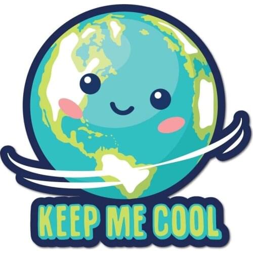 S40811# Various Sizes Funny Self-adhesive Decal Keep Me Cool Car Sticker Waterproof Auto Decors on Motorcycle Bumper Rear Window