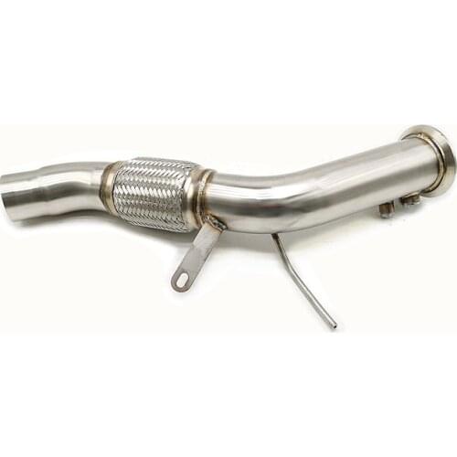 SS Turbo Exhaust Downpipe V-Band fit for BMW 2005-2008 5 Series E60 E61 520d M47N2