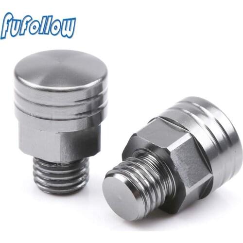 M10X1.25 CNC Motorcycle Rear Side View Mirrors Screw Mirror Hole Plug Screws Universal For Honda CB150R/CB250R/CB300R/CB1000R