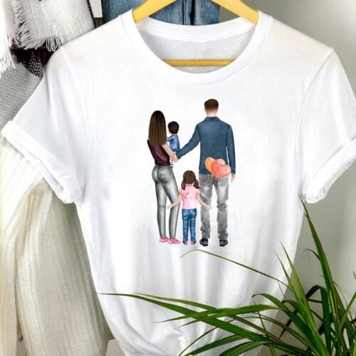 Women Clothes Family 2021 90s Cute Mama Mom Mother 90s Cartoon Print Mujer Camisetas Tshirt Female Tee Top Graphic T-shirt