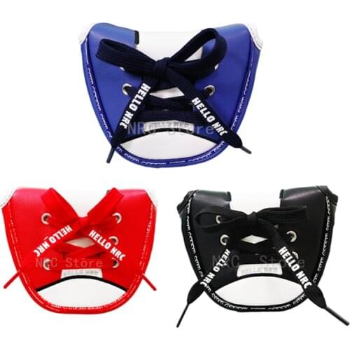 2021 New Golf Club Mallet Putter Cover Magnet Closed PU Leather Red Blue Black Shoe Styles Novelty Trend Fashion