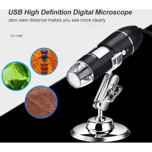 1000X Electronic Digital Microscope Handheld USB Magnifier for WIN10/8/7/XP USB Magnification Electronic Microscope for Android