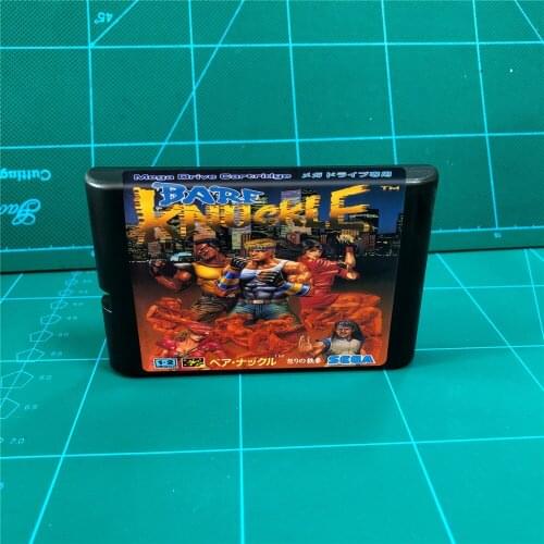 Bare Knuckle - 16 bit MD Games Cartridge For MegaDrive Genesis console