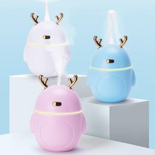 320ml Mini Air Humidifier Humidify Cup for Home Car USB Fogger Mist Maker with Adjustable Colorful LED Night Lamp