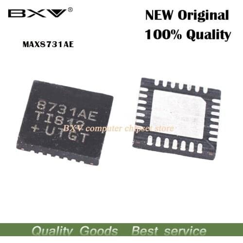 5pcs MAX8731AETI MAX8731AE MAX8731A MAX8731 8731AE QFN new original laptop chip free shipping