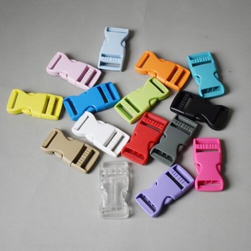 50 pcs Plastic buckle quick wholesale belt buckle for bag pet dog collar necklace sewing DIY accessories