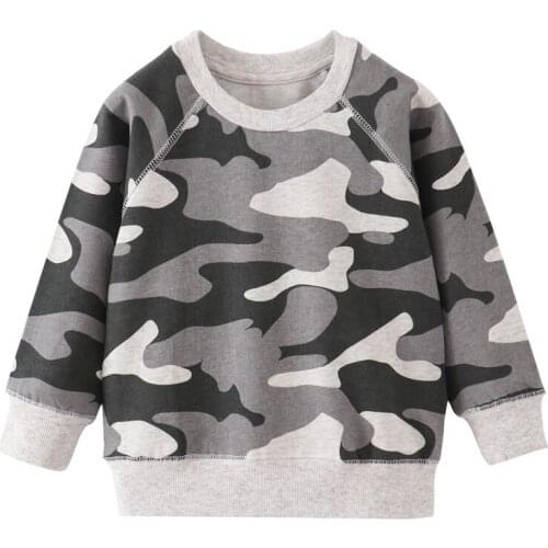 Funnygame Kids clothes spring long sleeve t shirt for boys cartoon car jacket baby O-neck cotton sweatshirt children Tops