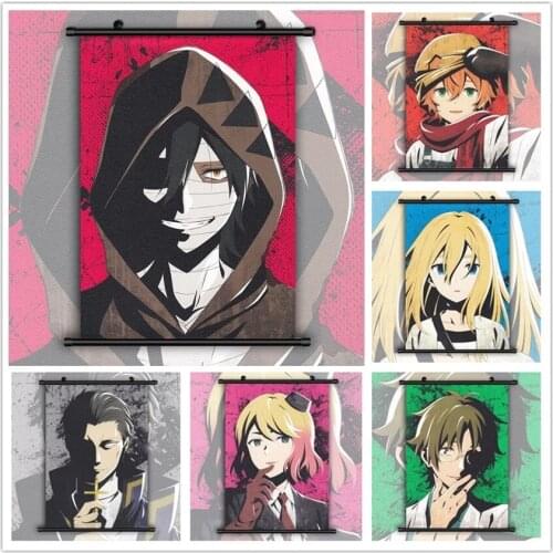 Wall Artwork Canvas Angels Of Death HD Anime Japan Mural Pictures Painting Print Poster Plastic Hanging Scrolls Home Decoration