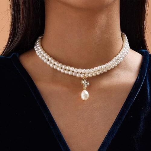 Odakasenjade Pearl Necklaces For Women