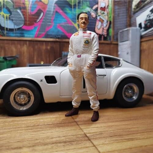 CMC Resin 1/18 Scale Founder Car Models Scene Simulation Static Mini Doll Model Collection Display Vehicle Accessory Show Gifts