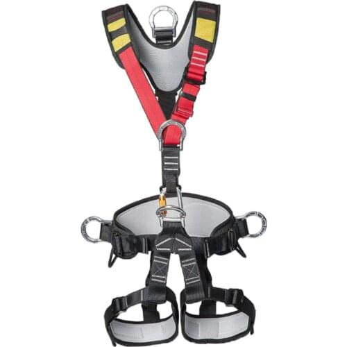 Climbing Harness Safe Seat Belt Tree Climbing Training Caving Rappelling Equip