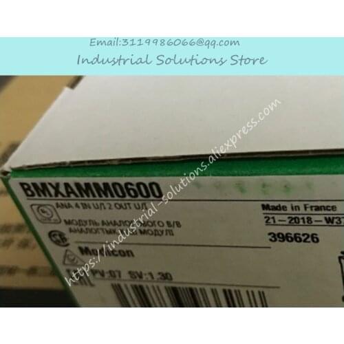 Mixed Analog I/O Module BMXAMM0600 Original Authentic
