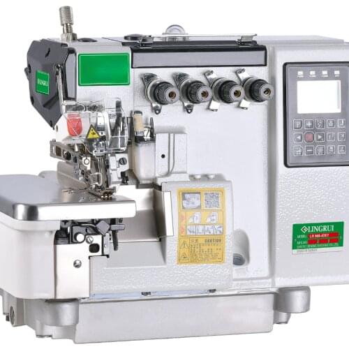 ST988-4DET FULL AUTOMATIC COMPUTERIZED OVERLOCK SEWING MACHINE