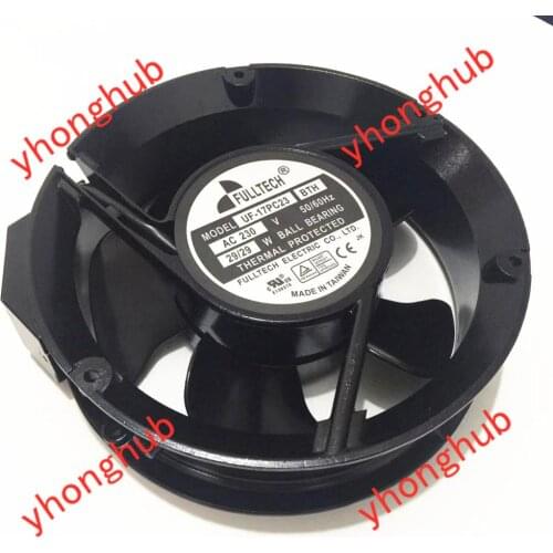 FULLTECH UF-17PC23 BTH Server Cooling Fan AC 230V 29W 170x170x50mm