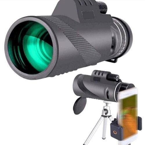 Waterproof 40X60mm High-Definition Monocular Telescope For Outdoor Camping Hunting Fishing
