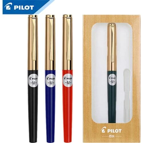 1PCS Japanese PILOT Ink filling type Pen AMS-17G 22K Gold Pen Tip Large Capacity F/M Iridium Pen Tip