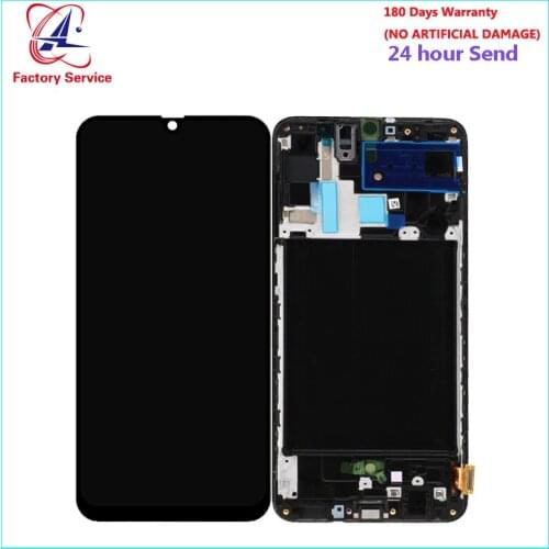 For Samsung Galaxy A70 LCD Screen Display+Touch Screen Digitizer Sensor Assembly Replacement With Frame For Samsung Galaxy A70