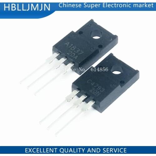 10PCS 2SA1837 TO-220F A1837 TO-220