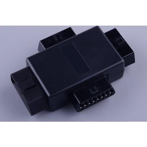 12-24V OBD2 OBD II Splitter Adapter Cable Connector Multifunction 1 Male To 3 Female Diagnostic Tool Car 16 Pins