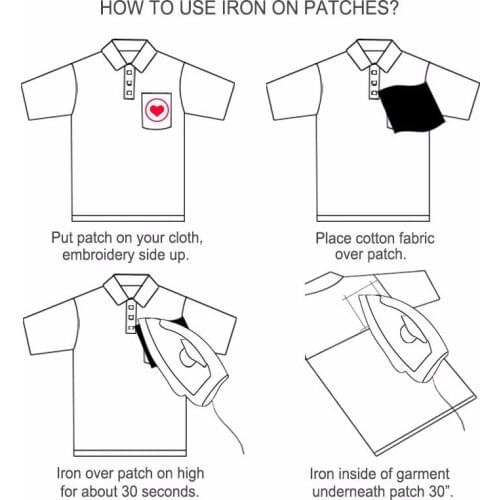 20pcs/lot Mix Patch Anime Patch Embroidered Patches For Clothing Applique Stripes On Clothes Sewing Patch Stripes Badges DIY