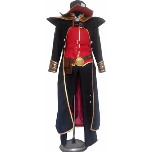 2018 LOL Twisted Fate Cosplay Costume the Card Master Twisted Fate Cosplay For Halloween