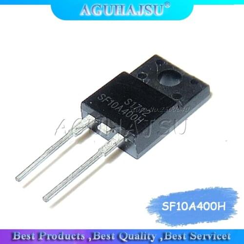 5PCS SF10A400H SF10A400 10A400 TO-220F-2 Liquid crystal tube