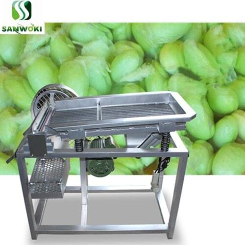 50kg/h Automatic Green bean pod peeling machine green soybean skin remover machine mung bean shelling machine pea peller machine