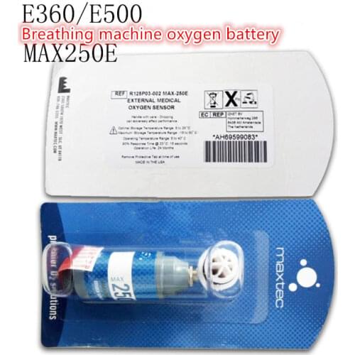 MAXTEC oxygen sensor MAX-250E oxygen battery NEWPORT oxide cell oxygen sensor MAX250E for E360/E500