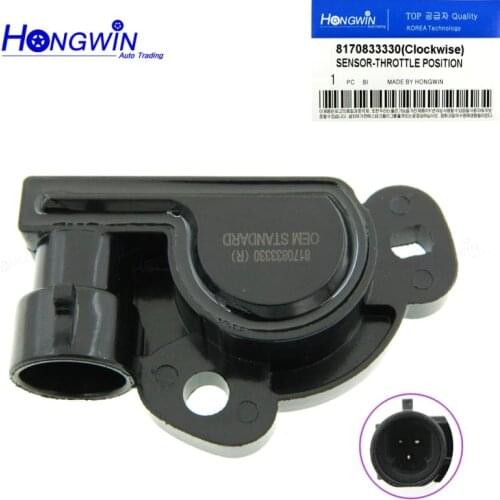 8170833330 TPS Sensor Throttle Position Sensor Fits Chevy GMC Truck Chevrolet Daewoo 17113070/17083333/5743962/8171066810
