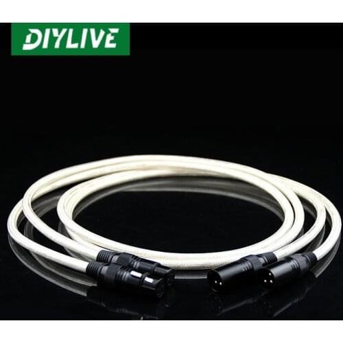 DIYLIVE QED Signature Edition of the high level Kannon male to female audio signal line XLR balance line Canon Head, Switzerland
