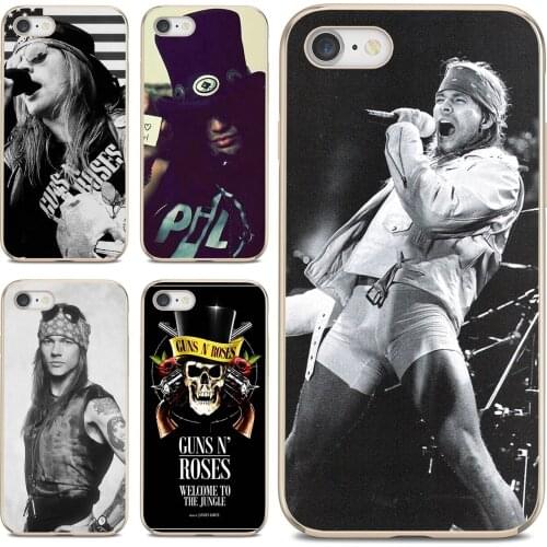For Xiaomi mi Redmi Note 3 4 4X 5 6 7 8 8t 9 9s 9t 10 pro lite Soft Cases AXL Guns n Roses