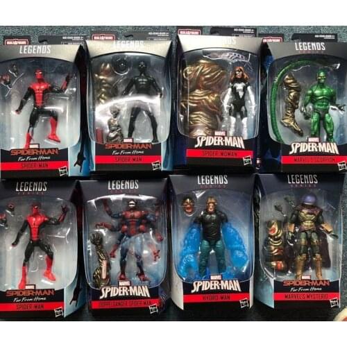 Hasbro Marvel Avengers Spider-Man Far From Home Action Figures Super Hero Spider Man Dolls Model Toys Collectibles Birthday Gift