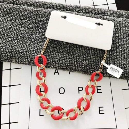 Beautiful Red Popular Fashion Mainstream Goddess Temperament Clavicle Chainelegant Creative Womens Necklace Accessories