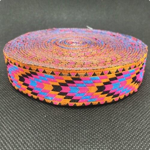 HOT!!! 2015 NEW wholesale 7/8'' 22mm Wide unique geometric arrow Woven Jacquard Ribbon dog chain accessories 10yards/lot