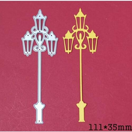 Metal Cutting Dies Lantern Candle Craft Knife Blade Die Mold Stencil for DIY Scrapbook Embossing Card Decorative die Template